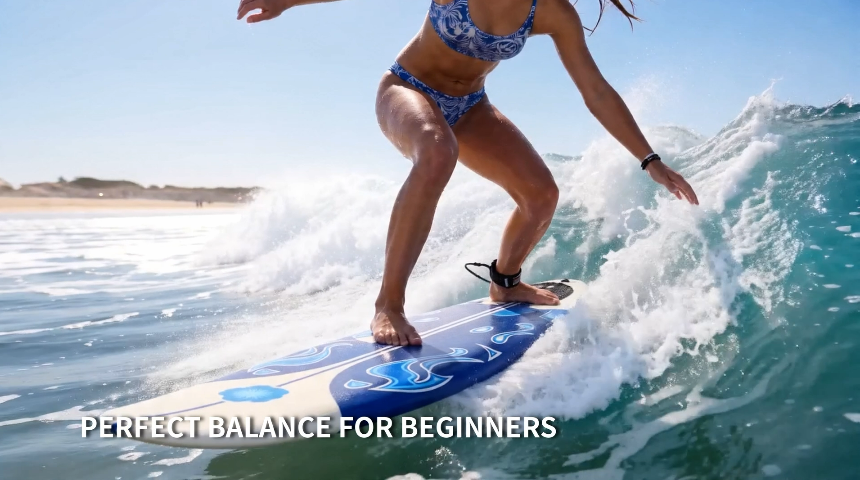Amazon.com : KOTEK 6' Surfboard, Surfing Board with 3 Removable